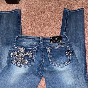 COPY - Rarely worn miss me jeans - girls 12